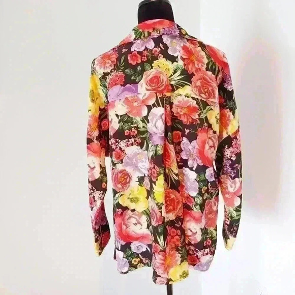 Catherine MALANDRINO Oversize Bright Floral Blouse - Picture 5 of 7